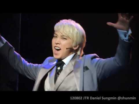 120802 JTR Sungmin 잭더리퍼 성민 다니엘 끝