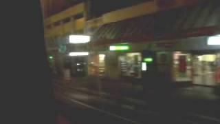 preview picture of video 'Driving down Riccarton Road in a bus. (At night)'