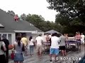 Bad trampoline jump