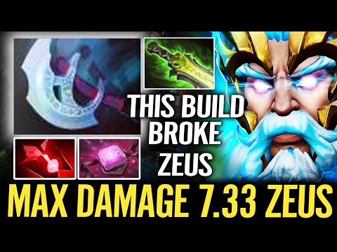 This Build Broke Zeus - Max Damage Dota 2 Meta 100% Deleted Windranger