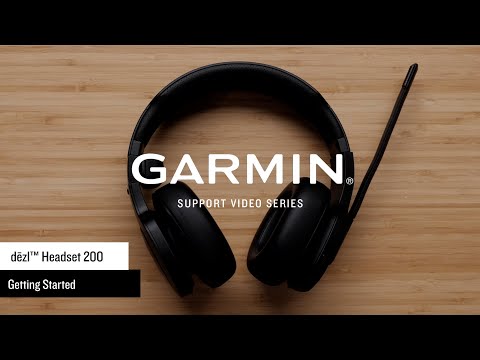 Support: Getting Started with the dēzl™ Headset 200