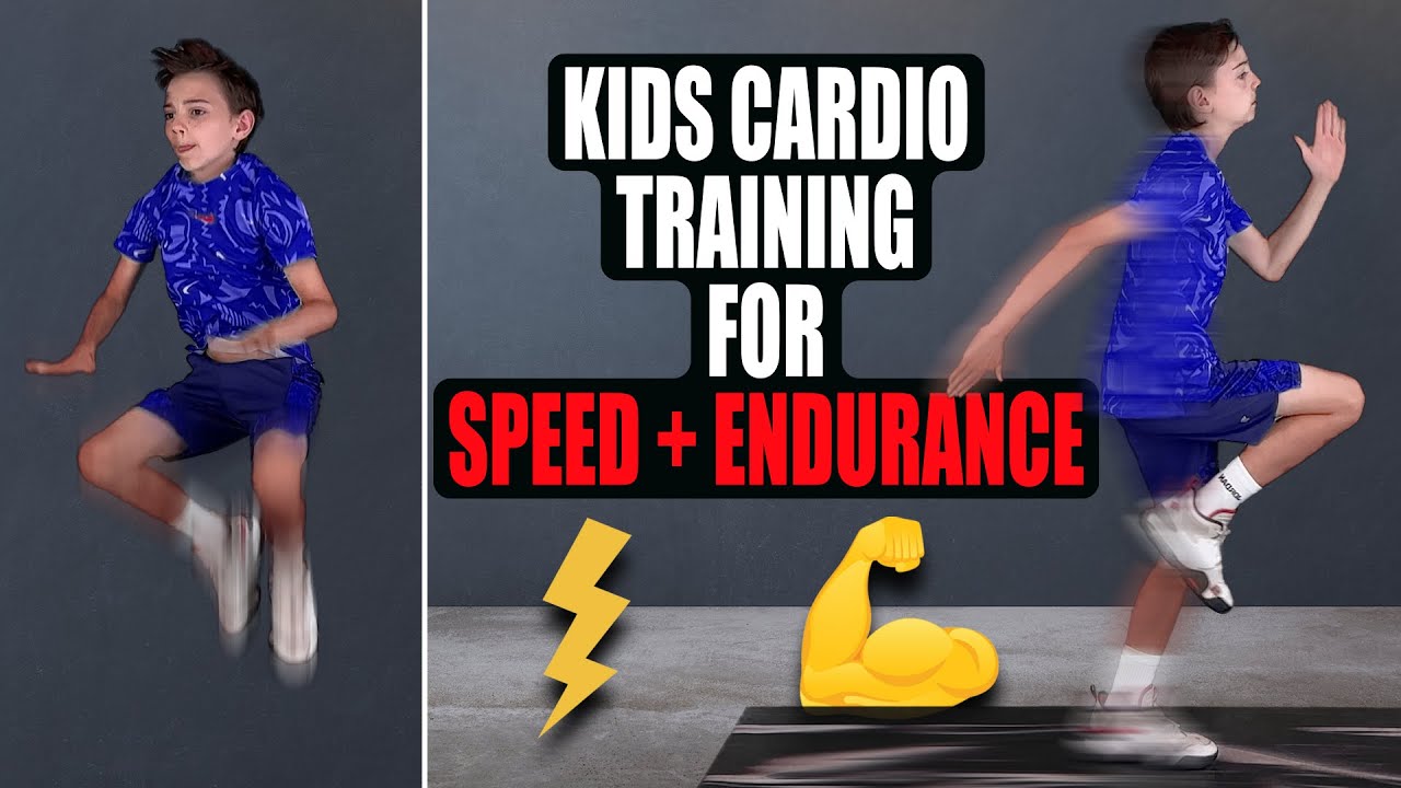 "GET FAST" KIDS WORKOUT (Kids Exercises To Build Speed & Endurance)