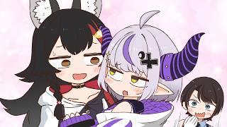 【手描き】俺はだまらねーぞ！！！【大空スバル/大神ミオ/ラプラス・ダークネス/ホロライブ/切り抜き漫画】