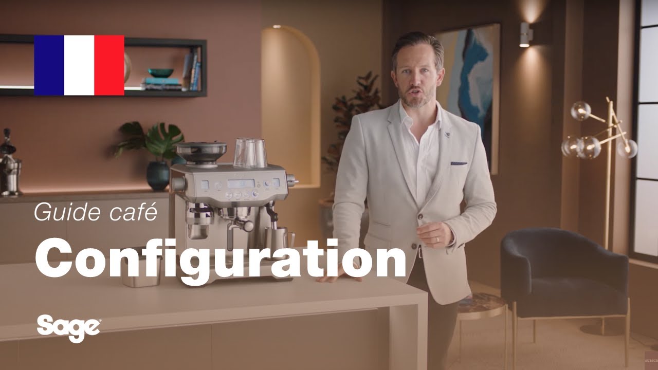 Guide didactique du café Breville - Configuration de votre machine