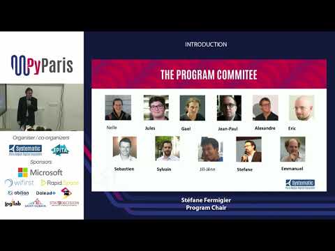 PyParis 2018 - Introduction