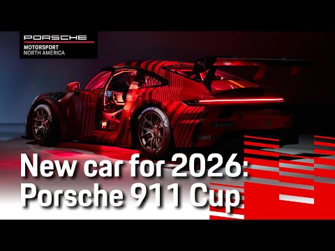 New car for 2026: Porsche 911 Cup