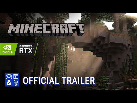 Minecraft RTX Ray Tracing Gameplay Trailer