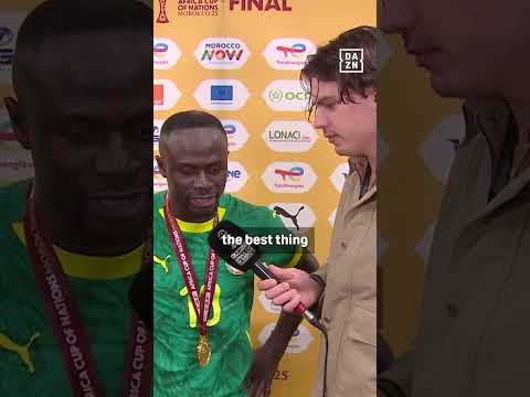 Sadio Mane on how he brought Senegal back to win AFCON 2025 after walk off.