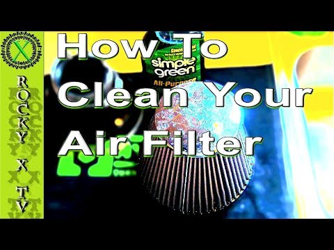 How To Clean Oil-Less Reusable Air Filter. K&N, Airaid, aFe & Others