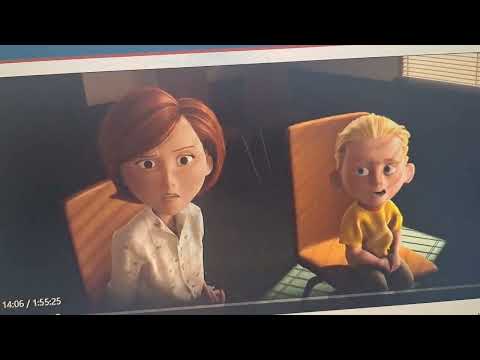 The Incredibles - Dash gets send to the office (Uyghur)
