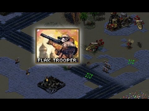 Red Alert 2: Yuri's Revenge - Testing Flak Troopers