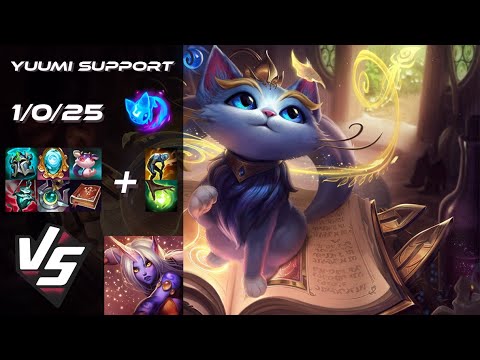 SUPPORT Yuumi vs Soraka - NA Grandmaster Patch 25.S2.5