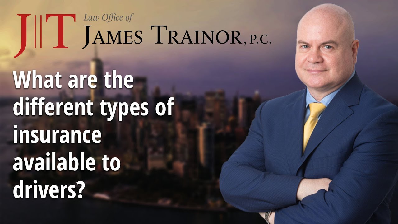 What are the different types of insurance available to drivers?