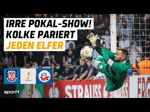FSV Frankfurt - Hansa Rostock | DFB-Pokal 1. Runde Tore und Highlights