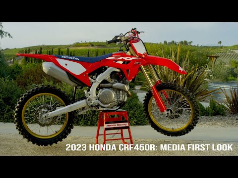 2023 Honda CRF450R-S in Sanford, North Carolina - Video 1