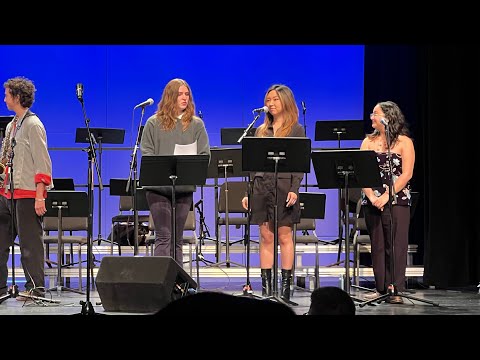 Shannae at UCLA Jazz Concert - "Portrait" by Charles Mingus