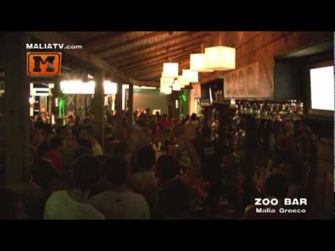 Malia TV - Zoo Bar 2010 Clubs & Nightlife in Malia Crete Greece (Dotstar - She is killing me)