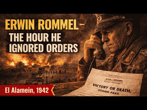 Erwin Rommel: The Hour He Chose Disobedience | El Alamein 1942
