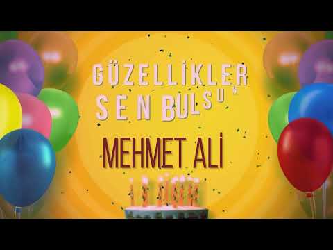 MEHMET ALİ  - İyi ki Varsın İyi ki Doğdun Mehmet Ali #mehmetali