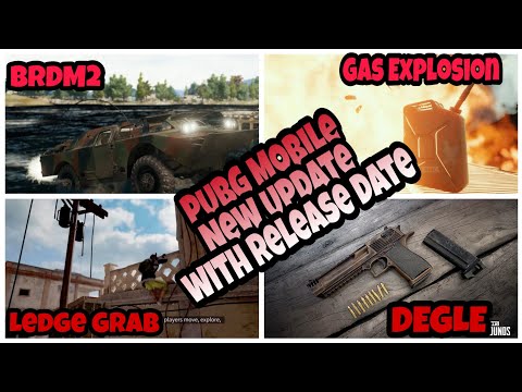 PUBG Mobile Update - BRDM 2 | Deagle | Ledge and Gas can explained