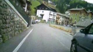 preview picture of video 'GR88 Passo di Zambla to Serina BG Honda SLR 650'