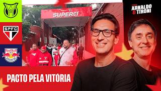 SÃO PAULO ENCARA BRAGANTINO PRA ESPANTARA ZICA E TORCIDAS FAZEM PACTO PELA VITÓRIA. TRÊS ZAGUEIROS?