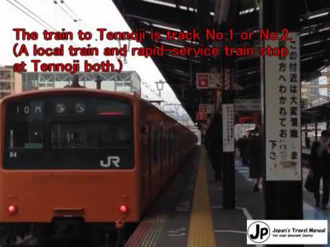 How to go from Namba to Tennoji_02