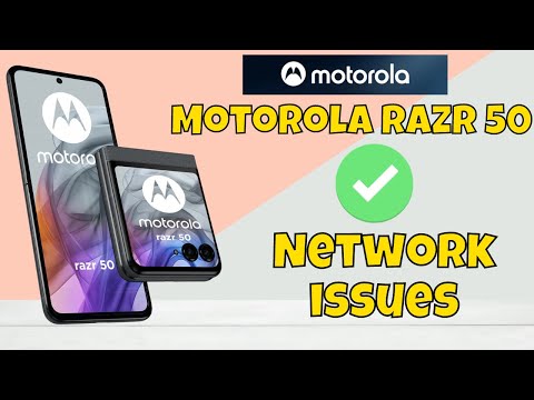Motorola Razr 50 Network not working || How to solve the network problem || Network issues