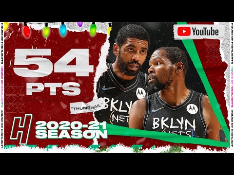 Kevin Durant 29 PTS & Kyrie Irving 25 PTS Combined Highlights vs Hornets | December 27, 2020