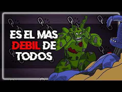¿CUÁL ES EL ANIMATRONICO MÁS DEBIL DE FIVE NIGHTS AT FREDDY'S? | By SpringLordTrap