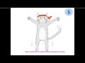 Coach Cat Daily Exercise 1 Jumping Jacks