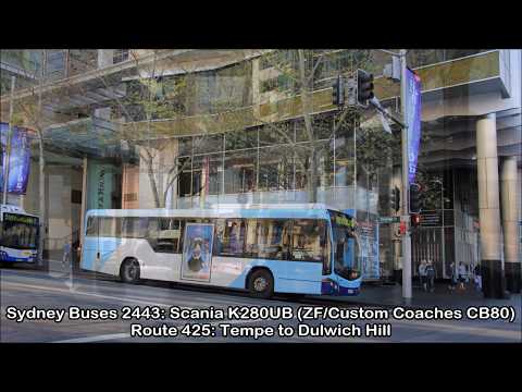Transit Systems Sydney (ex-STA) 2443ST: Scania K280UB (ZF/Custom Coaches CB80)
