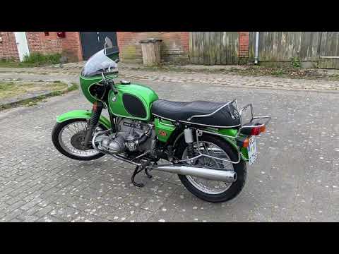 BMW R 75/6 - R75/6 - R 75  nürburggrün-metallic, Baujahr 1975