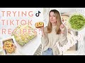 TESTING VIRAL HEALTHY TIKTOK RECIPES | Honest Taste Test + Are They Worth The Hype...?