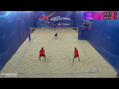 12:20 O. Kulyk / S. Borets - D. Kliuiev / M. Anhelov 20.06.2022 | Winners Beach Volleyball