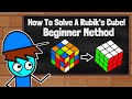 How To Solve A Rubik's Cube (Beginner Method) | Cubeorithms
