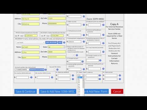 YouTube video about How to Easily Input Multiple 1099 Forms at Once?