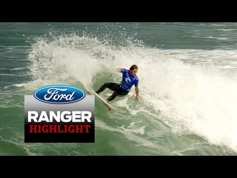 2012 Rip Curl Pro men's Round 1 - Heat 5 highlights presented by Ford Ranger