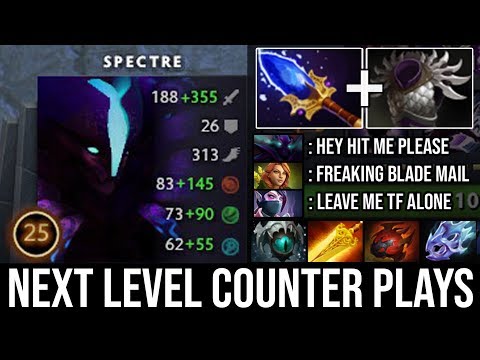 Absolutely Untouchable!!! Ultra Late Game Spectre Ez Counter Pro WR with Blade Mail + Scepter DotA 2