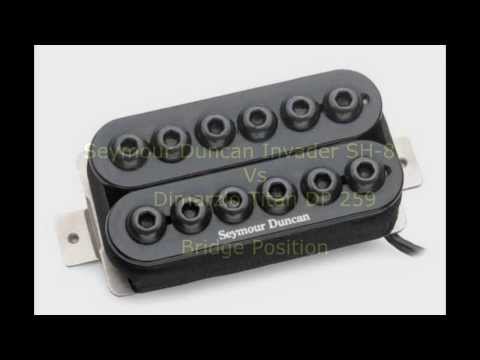 Seymour Duncan Invader SH-8 Vs Dimarzio Titan DP-259