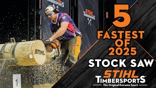 5 Fastest Stock Saw Heats in 2025 (U.S. CHAMPIONSHIPS)