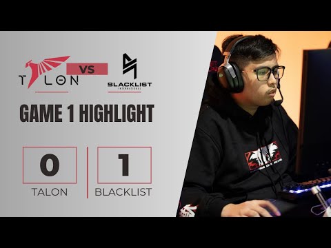 BLACKLIST vs TALON ESPORTS Game 1 Highlights   DPC 2023 Tour 2