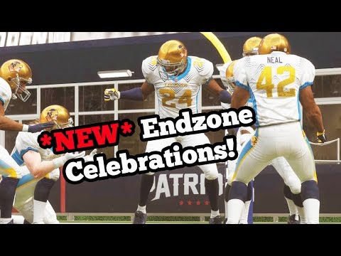 Madden 19 PC Gameplay - NEW Madden 19 Endzone Celebrations