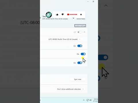 How to Set Time And Date in Windows 11 ( Quick Step )