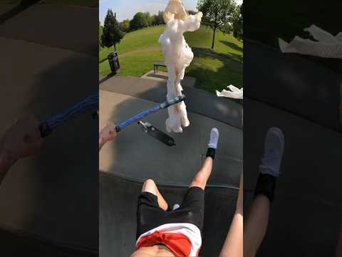 What have i done????? #scooter #skatepark