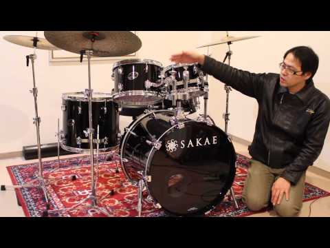 SAKAE The Almighty Birch の ドラムセットの試奏とサカエ他シリーズとの比較です！