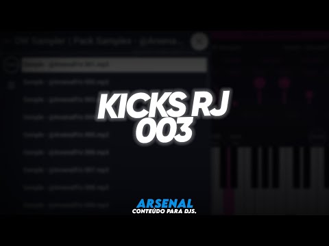 PACK DE KICKS - FUNK RJ 003 (Conteúdo Para DJs)