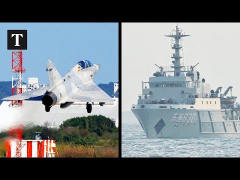 China's Military Surrounds Taiwan in Major Drill