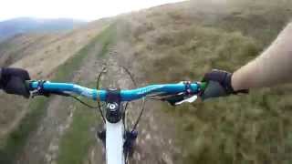 preview picture of video 'Howgills Mountain bike descent from Winder, Sedbergh'