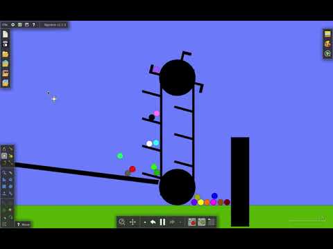 elevator play in algodoo